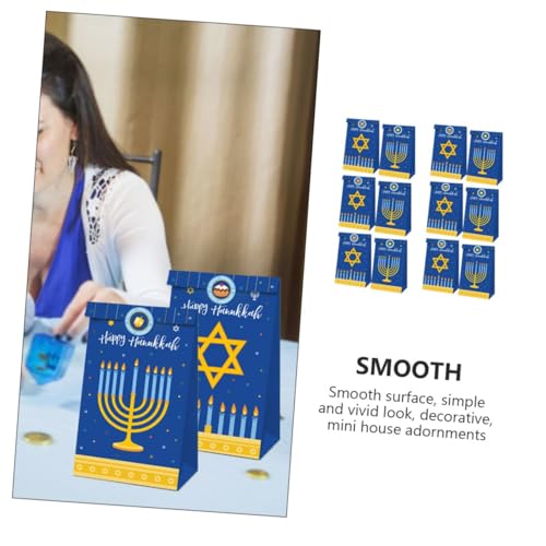 Sachet papier Hanukkah Healvian : protégez vos gâteaux de fête sans risque de déchirure