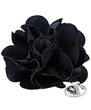 Solid Men's Lapel Flower Pin