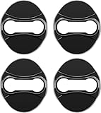 4 pièces Couvercle de Serrure de Porte Couverture Striker Couverture Striker, pour Hyundai Elantra Azera, Accessoires de Protection Contre Voiture