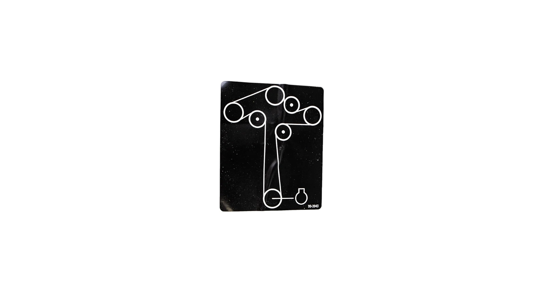 Amazon.com : Toro Part # 99-3943-Belt-Routing-Decal : Patio