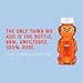 Nate's Louisiana 100% Pure, Raw & Unfiltered Honey - 12 oz. Honey Bear Bottle - All-natural Sweetener