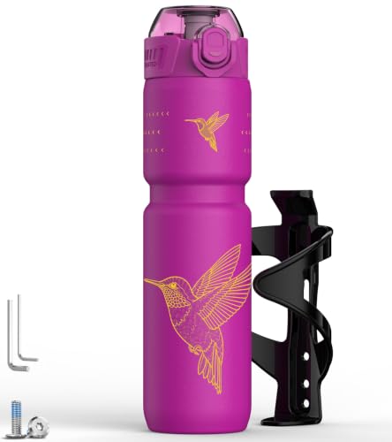 MYFOREST 24oz Insulated Bike Water Bottle