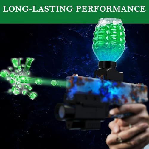 PEBBLE HUG Ammo Refill for Gel Blaster G-u-n, Ensuring Accurate Shots & Long-lasting Performance, Ideal for Both Indoor & Outdoor Play, Realistic Shooting Action, Random Colour, - Image 3