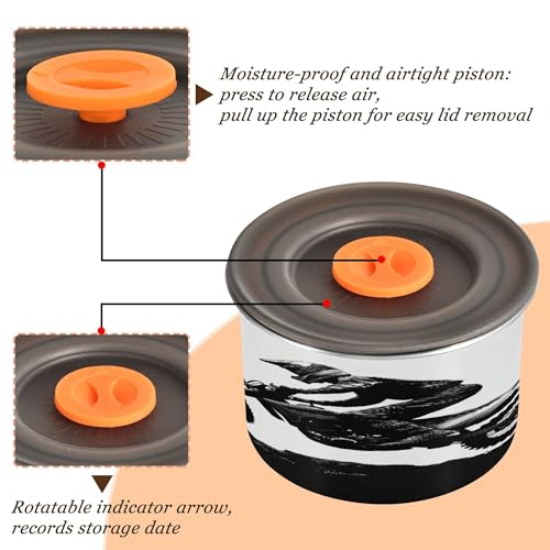 Contenedor Hermético Para Café Acero Inoxidable 17 oz miniatura 4