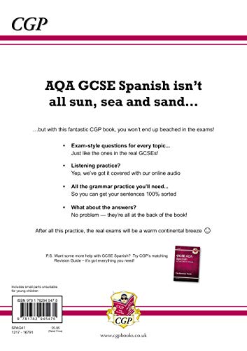 GCSE Spanish AQA Exam Practice Workbook - for the