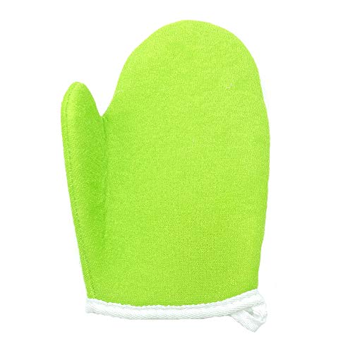 Irge guanto esfoliante corpo crine e cotone double...