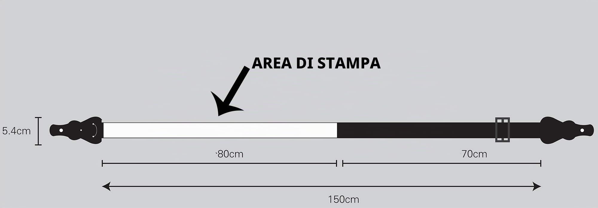 Tracolla per chitarra, personalizzabile con qualsiasi testo a scelta di colori, carattere e motivo [nome della fascia, dedica preferita o frase] estremità in pelle, cravatta e porta plettri.