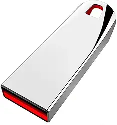 PENDRIVE METALIZADO DE 2TB TIPO A, CONECTIVIDADE USB 3.2 E 2.0, NA COR PRATA, (CATÁLOGO 71).