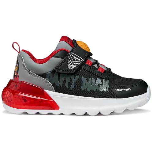 Geox Activart Illuminus Junior baskets slip-on respirantes en taille EU 24 pour garçon