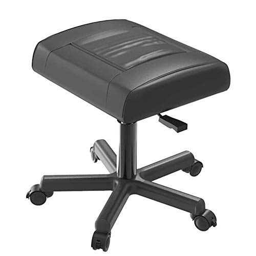 Verstellbare Fußstütze - 360° schwenkbar & höhenverstellbare Beinstütze, ergonomische Unterstützung für Büro- und Gaming-Stühle, Computer-Workstations