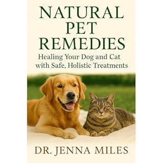 Natural Pet Remedies Audiolibro Por Dr. Jenna Miles arte de portada