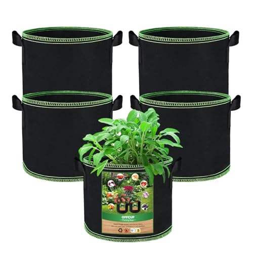 🌱【Ampiamente utilizzato】Ideale per piantare su balconi e terrazze e può essere utilizzato anche come borsa portaoggetti per riporre vestiti sporchi, attrezzi da imballaggio, ecc. È molto adatto alla coltivazione di una varietà di ortaggi, frutta, fiori ed erbe aromatiche come patate, pomodori, aglio, cipolle, fragole, ravanelli, arachidi, ecc.