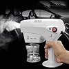 TOPNIU Ongediertebestrijding verdampingElektrische ULV Sproeier – Draagbare Fogger Machine,Nano Stoom Gun Spray Machine met Blauw Licht Ultra Fine Verstuiverende Spuit Auto Ziekenhuis School, Desinfectie, Bevochtiging