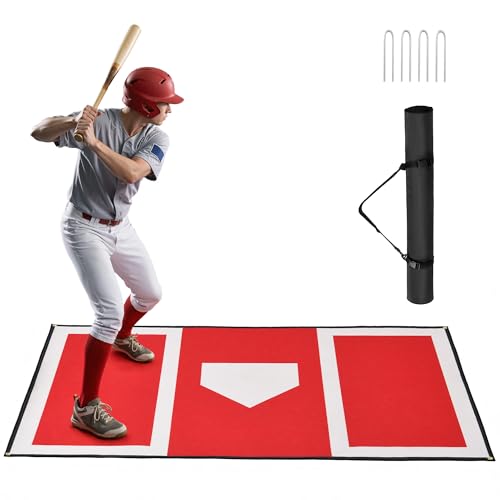 Image of 6x4ft Batting Mat for Batting Stance Practice
