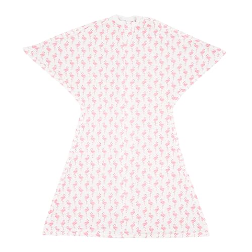 Image of SleepingBaby Zipadee-Zip Transition Swaddle - Roomy Baby Swaddle Blanket with Zipper Convenience - Flamingo, M (6-12 Months)