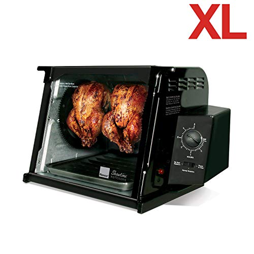 Ronco Showtime Rotisserie Oven (1250 Watts), 4000 Series with 15 Pound Capacity, Fully