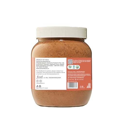 Image of Pure & Sure Organic Cocoa Powder 200G | 100% Pure & Natural with 18.7g Protein| Unsweetened & Dark Flavor | Ideal for Cake, Baking, Hot Chocolate, Milkshake & More