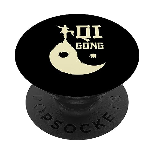 Qi Gong | Yin y Yang | Ejercicios chinos de meditación PopSockets PopGrip Intercambiable