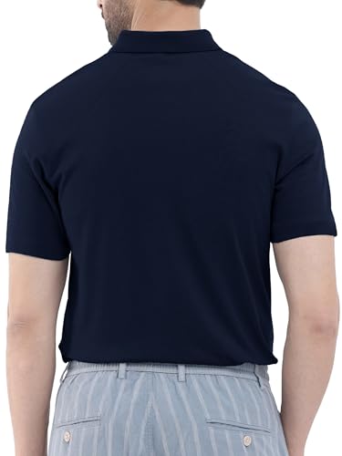 Image of Noble Monk Men's Poly Cotton Regular Fit T-Shirt