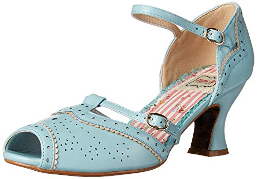 Bettie Page Women's Pinup, Retro, Vintage Heeled Sandal