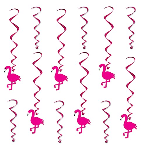 Spirales flamant rose pour réussir une décoration de plafond sans stress