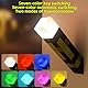 OVLENG MCARS Fackel Licht - 28cm Craft Fackel Nachtlicht, Wall Fackel Nachtlicht USB-C wiederaufladbar für Nachttischlampe,Geschenk für Gamer, 7 Farben