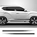 gzcfesbn Porte de Voiture Jupe latérale Stickers Stickers Auto Taille Decal Compatible avec SsangYong Actyon Korando Kyron Musso Rexton Tivoli Tivoli Tivoli ahgzc (Color Name : 1)