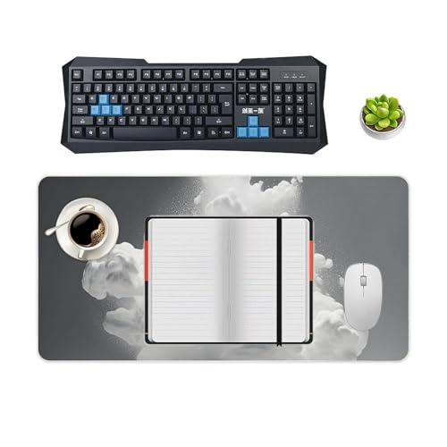 Protector de Escritorio A Cloud Floating 30x60cm Blanco miniatura 4