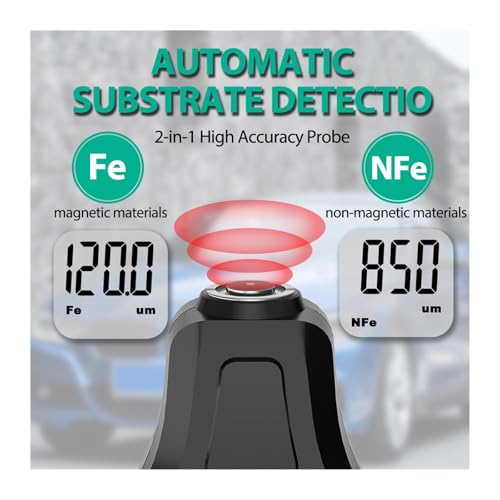 Medidor Digital de Espesor de Pintura para Automóviles miniatura 4