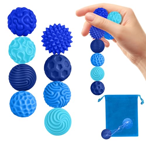 Zingbee 8 Stück Magnetische Fidget Toys, Silikon...