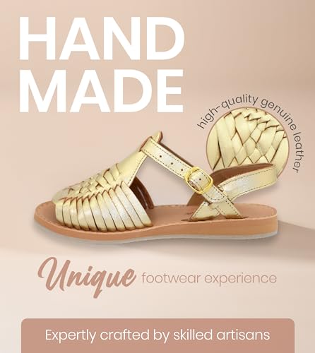 Image of Macarena Collection Womens Shoes Leather Sandals for Women | Huarache Handmade Mexican Sandals Women | Comfortable & Stylish Womens Sandals 3044
