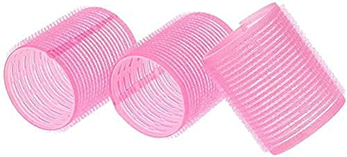 Image of SWEETPEA�6PCS Hair Rollers For Hair Curling | Self Grip Holding Rollers | Rollers for Hair - Hair Rollers for Long Medium Short Hair (SVR004)(3 X 6 CM)