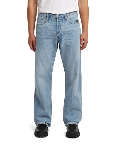 G-STAR Men's Deeggie Relaxed Straight, Colour Blue, Size: Waist 36, Inseam 34