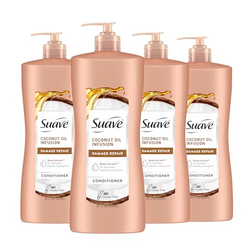 Suave Coconut Oil Damage Repair Conditioner, for Normal, Dry and ...