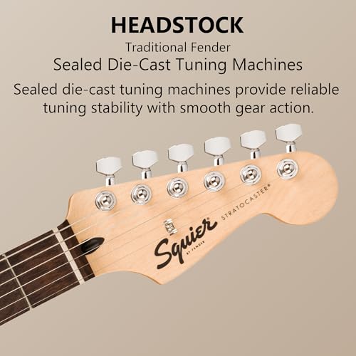 Image of Fender Squier Sonic Stratocaster - Ultraviolet Bundle with Frontman 10G Amp, Tuner, Strap, Cable, Picks, and Austin Bazaar Instructional DVD
