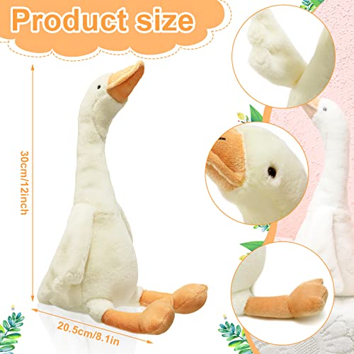 Sosation 3 Pcs Goose Plush, Fluffy Swan Toy Animal Gift by Sosation - Used condition - Image 3