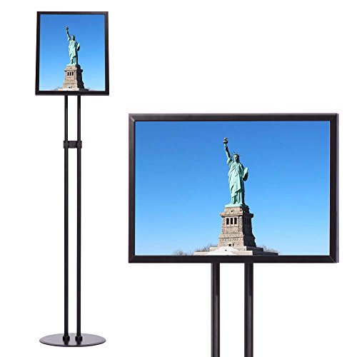Buy SDisplay Sign Holder Floor Stand Pole Height Adjustable Tilting