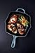 Le Creuset Enameled Cast Iron Signature Square Skillet Grill, 10.25