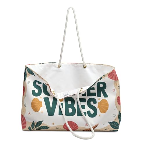 Summer Vibes Weekender Bag - Perfect for Beach Getaways and Travel2