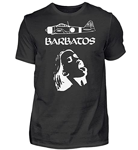 T-shirt Barbatos Rocking Metal noir S : le style sans deformation