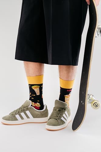 TODO Lustige Döner Kebab Socken Herren und Damen, Socken mit Döner Motiv 39-42
