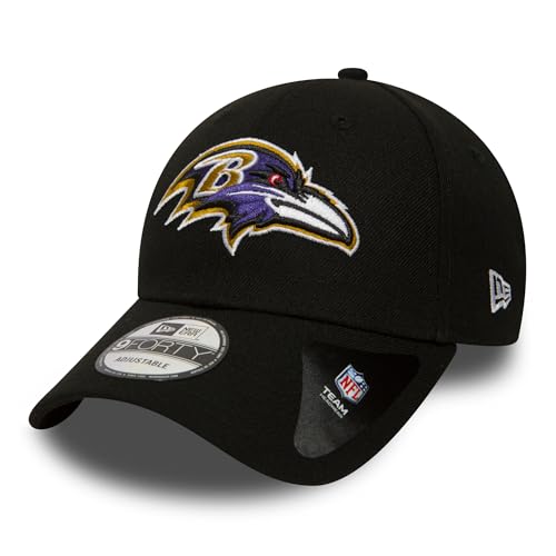 New Era 9Forty Casquette - NFL League Baltimore Ravens Noir, taille unique