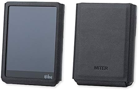 For Hiby R3 / Hiby R3 Pro , Handmade MITER PU Leather Case Cover