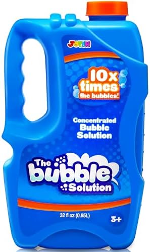 JOYIN 32 OZ Concentrated Bubble Solution for Bubble Machines (Up to 2.5 Gallons), Concentrated Solution Refills for Machine, Wands, Blower, Easter, Kids, Parties — view 7