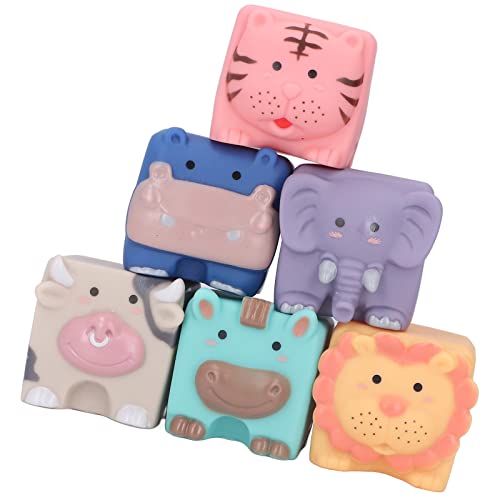 Bloco infantil quebra-cabeça leve com relevo DIY bloco de silicone macio para sala de estar quarto b