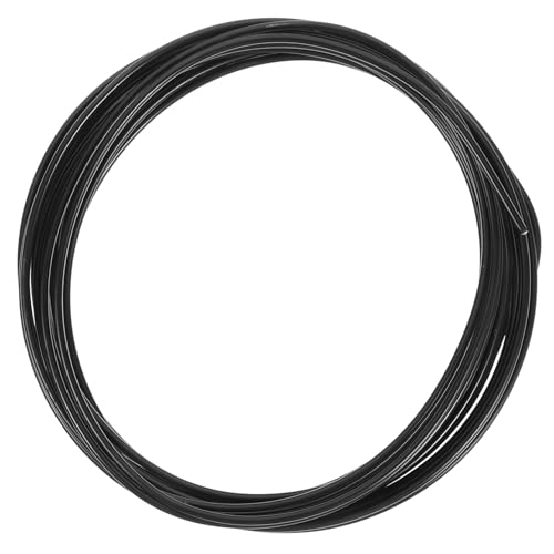 KOMBIUDA Alambre de Aluminio para Bonsái Negro Alambre Metálico para Fijación y Modelado de Plantas Uso Interior y Exterior Jardinería y Paisajismo