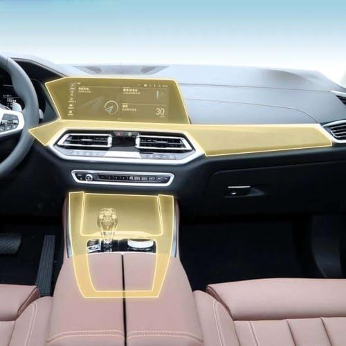 Película protectora transparente de TPU para consola de coche BMW G05 X5 19-2023
