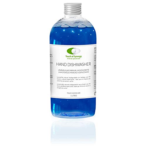 Touch of Synergy . Hand Dishwasher, cleaning and hygiene of hands and bio-degradable tableware