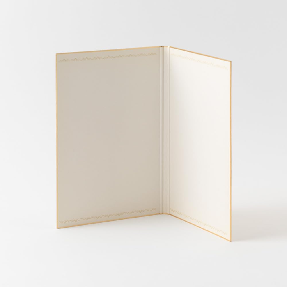 Amazon | ミドリ 色紙 カラー色紙 寄せ書き A4 シール付 二つ折り 本型