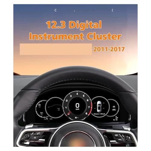 Tablero Digital Android 12,3 pulgadas velocímetro Porsche Cayenne 2011-2017 panel 2